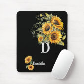 Moderne Sonnenblumen Mousepad (Mit Mouse)