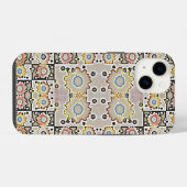 Moderne Sonnenblumen-Muster iPhone Hülle (Rückseite (Horizontal))