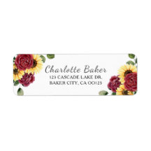 Moderne Sonnenblumen und Rose