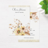 Moderne Sonnenblumenkarten-Wildblumen (Schreibtisch)