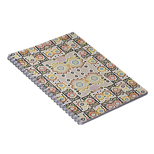 Moderne Sonnenblumenmuster Notizblock (Rechte Seite)