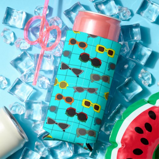 Moderne Sonnenbrille aus dem Mittelalter Selters Dosenkühler (In Situ Sommer)