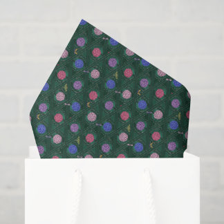 Moderne sonnendurchflutete Hortensien-Garten Pewte Seidenpapier