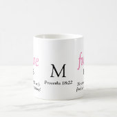 Moderne, sonnige ZUKUNFT MRS Christlich Kaffeetasse (Mittel)