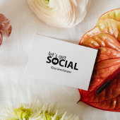 Moderne soziale Medien Gummistempel