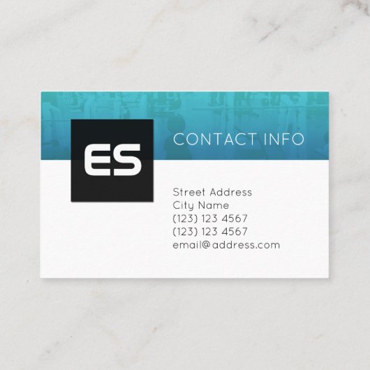 Moderne Sozialmediumartabdeckung Visitenkarte (Rückseite)