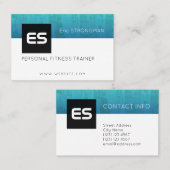 Moderne Sozialmediumartabdeckung Visitenkarte (Vorne/Hinten)