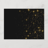 Moderne Sparkle FOTO Weihnachtskarte Postkarte (Rückseite)