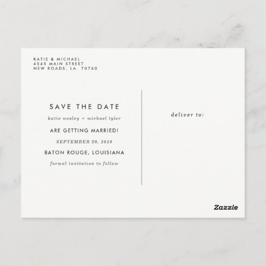 Moderne Speichern der Ankündigungen (Rückseite)