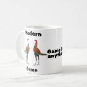Moderne Spiel-Geflügel-Tasse Kaffeetasse (Vorderseite Links)