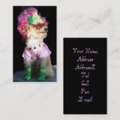 Moderne Spielzeug-HundeVisitenkarten Visitenkarte (Vorne/Hinten)