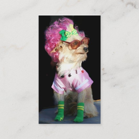 Moderne Spielzeug-HundeVisitenkarten Visitenkarte (Vorderseite)