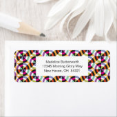 Moderne Spinnkreise Quilmuster (Insitu)