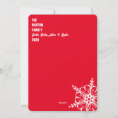 Moderne Spirituosen helle Weihnachten machen (Rückseite)