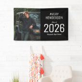 Moderne Split-Foto-Abschlussfeier Banner (Insitu)