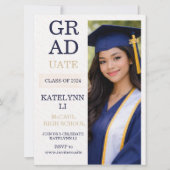 Moderne Split-Layouteinladung Einladung (Vorderseite)