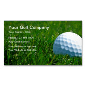 Moderne Sport Golf Thema Magnetische Visitenkarten Magnetische Visitenkarte (Vorderseite)