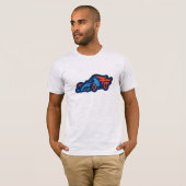 Moderne Sportwagendesign T-Shirt (Vorne ganz)
