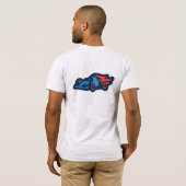 Moderne Sportwagendesign T-Shirt (Schwarz voll)