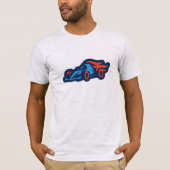 Moderne Sportwagendesign T-Shirt (Vorderseite)