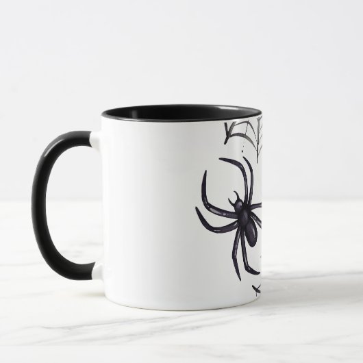 Moderne spöttische Sweet Spinne Tasse (Links)