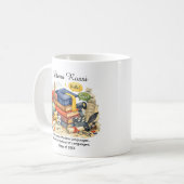 🎓Moderne Sprachen ABS Eigener Name & Titel Kaffeetasse (Vorderseite Links)