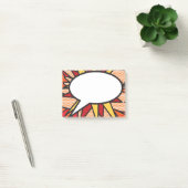 Moderne Sprechblasen-Post-it-Notes im Comic-Stil Post-it Klebezettel (Büro)