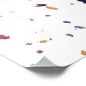 Moderne Spritzer aus dem Mittelalter Poster (Ecke)