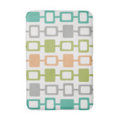 Moderne Square Columns Mitte des Jahrhunderts Badematte (Vorderseite Vertikal)