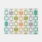 Moderne Square Columns Mitte des Jahrhunderts Fußmatte (Vorderseite)