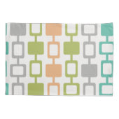 Moderne Square Columns Mitte des Jahrhunderts Kissenbezug (Rückseite)