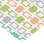 Moderne Square Columns Mitte des Jahrhunderts Kurzer Tischläufer (Ecke)