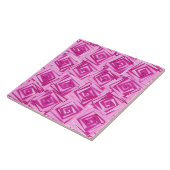 Moderne Square Spirals, Orchid und Violet Fliese (Seite)