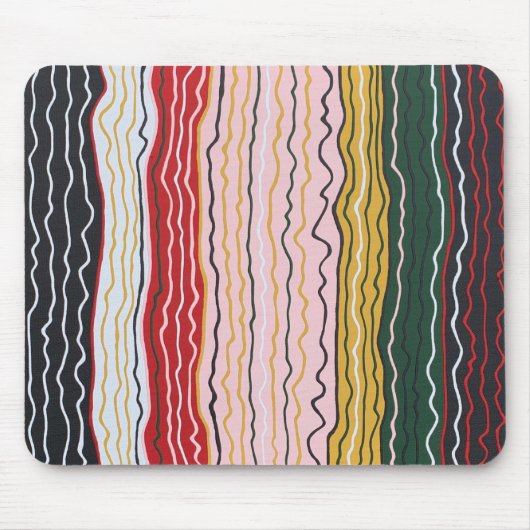 Moderne Squiggles 2 Mousepad (Vorne)
