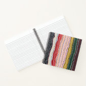 Moderne Squiggles 2 Notebook Notizblock (Innenseite)