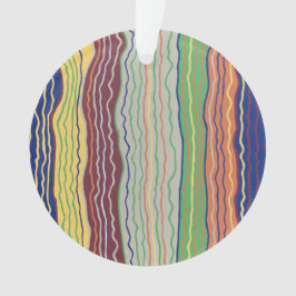 Moderne Squiggles 3 Acrylschmuck Ornament