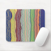 Moderne Squiggles 3 Mousepad (Mit Mouse)