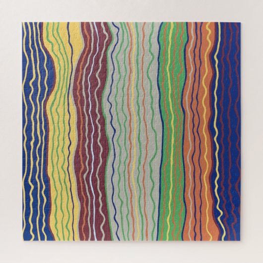 Moderne Squiggles 3 Puzzle (Vertikal)