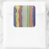 Moderne Squiggles 3 Sticker (Tasche)