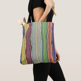 Moderne Squiggles 3 Tote Bag Tasche