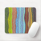 Moderne Squiggles 4 Mousepad (Mit Mouse)
