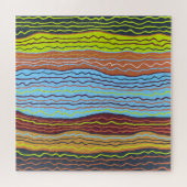 Moderne Squiggles 4 Puzzle (Horizontal)