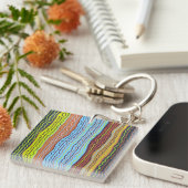 Moderne Squiggles 4 Schlüsselanhänger (Vorderseite rechts)