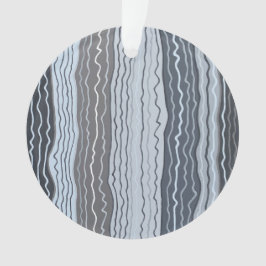 Moderne Squiggles 5 Acrylschmuck Ornament