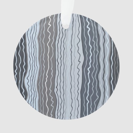 Moderne Squiggles 5 Acrylschmuck Ornament (Vorderseite)