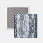 Moderne Squiggles 5 Magnet (Vorderseite/Rückseite)