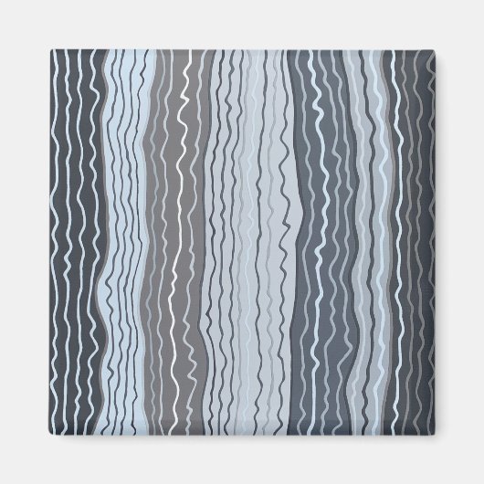 Moderne Squiggles 5 Magnet (Vorne)