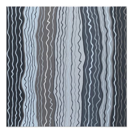 Moderne Squiggles 5 Perfect Poster (Vorderseite)