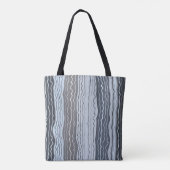Moderne Squiggles 5 Tote Bag Tasche (Rückseite)
