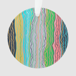 Moderne Squiggles Akrylverzierung Ornament